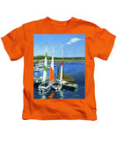 Chatham Harbor Boats Chatham Cape Cod Massachusetts - Kids T-Shirt