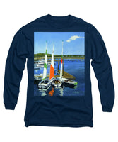 Chatham Harbor Boats Chatham Cape Cod Massachusetts - Long Sleeve T-Shirt