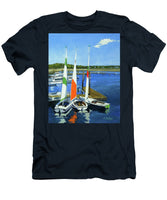 Chatham Harbor Boats Chatham Cape Cod Massachusetts - T-Shirt