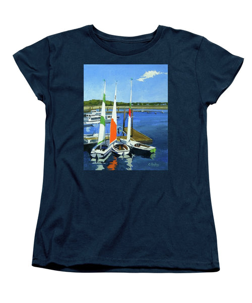 Chatham Harbor Boats Chatham Cape Cod Massachusetts - Women's T-Shirt (Standard Fit)