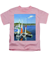 Chatham Harbor Boats Chatham Cape Cod Massachusetts - Kids T-Shirt