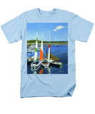 Chatham Harbor Boats Chatham Cape Cod Massachusetts - Men's T-Shirt  (Regular Fit)