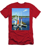 Chatham Harbor Boats Chatham Cape Cod Massachusetts - T-Shirt