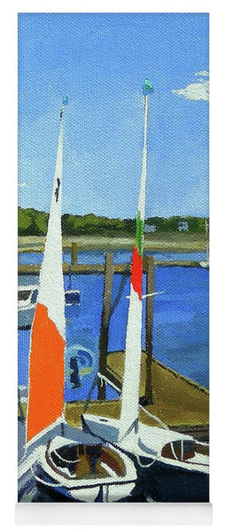 Chatham Harbor Boats Chatham Cape Cod Massachusetts - Yoga Mat