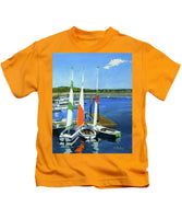 Chatham Harbor Boats Chatham Cape Cod Massachusetts - Kids T-Shirt