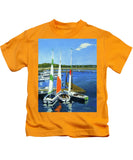 Chatham Harbor Boats Chatham Cape Cod Massachusetts - Kids T-Shirt