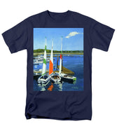 Chatham Harbor Boats Chatham Cape Cod Massachusetts - Men's T-Shirt  (Regular Fit)