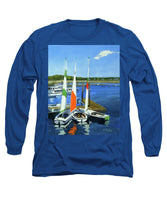Chatham Harbor Boats Chatham Cape Cod Massachusetts - Long Sleeve T-Shirt