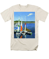 Chatham Harbor Boats Chatham Cape Cod Massachusetts - Men's T-Shirt  (Regular Fit)