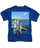 Chatham Harbor Boats Chatham Cape Cod Massachusetts - Kids T-Shirt