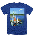 Chatham Harbor Boats Chatham Cape Cod Massachusetts - Heathers T-Shirt