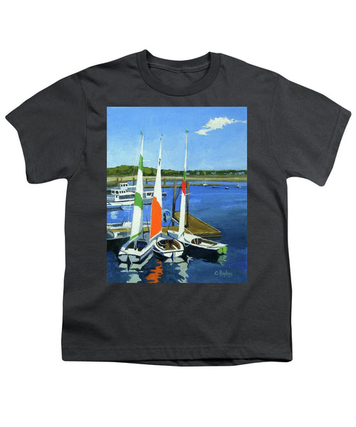 Chatham Harbor Boats Chatham Cape Cod Massachusetts - Youth T-Shirt