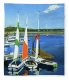 Chatham Harbor Boats Chatham Cape Cod Massachusetts - Blanket