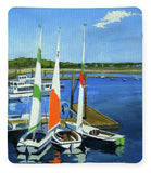 Chatham Harbor Boats Chatham Cape Cod Massachusetts - Blanket