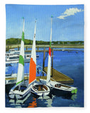 Chatham Harbor Boats Chatham Cape Cod Massachusetts - Blanket