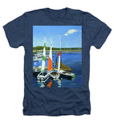 Chatham Harbor Boats Chatham Cape Cod Massachusetts - Heathers T-Shirt