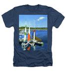 Chatham Harbor Boats Chatham Cape Cod Massachusetts - Heathers T-Shirt