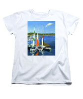 Chatham Harbor Boats Chatham Cape Cod Massachusetts - Women's T-Shirt (Standard Fit)