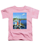 Chatham Harbor Boats Chatham Cape Cod Massachusetts - Toddler T-Shirt