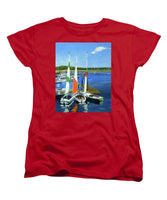 Chatham Harbor Boats Chatham Cape Cod Massachusetts - Women's T-Shirt (Standard Fit)