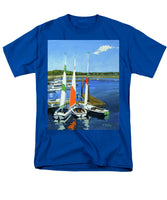 Chatham Harbor Boats Chatham Cape Cod Massachusetts - Men's T-Shirt  (Regular Fit)