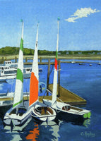 Chatham Harbor Boats Chatham Cape Cod Massachusetts - Puzzle