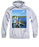 Chatham Harbor Boats Chatham Cape Cod Massachusetts - Sweatshirt