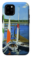 Chatham Harbor Boats Chatham Cape Cod Massachusetts - Phone Case