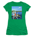 Chatham Harbor Boats Chatham Cape Cod Massachusetts - Women's T-Shirt