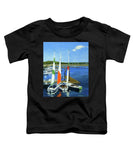 Chatham Harbor Boats Chatham Cape Cod Massachusetts - Toddler T-Shirt