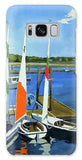 Chatham Harbor Boats Chatham Cape Cod Massachusetts - Phone Case