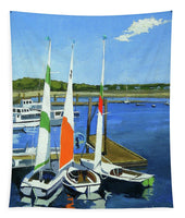 Chatham Harbor Boats Chatham Cape Cod Massachusetts - Tapestry