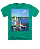 Chatham Harbor Boats Chatham Cape Cod Massachusetts - Heathers T-Shirt