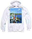 Chatham Harbor Boats Chatham Cape Cod Massachusetts - Sweatshirt