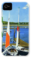 Chatham Harbor Boats Chatham Cape Cod Massachusetts - Phone Case