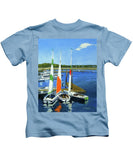 Chatham Harbor Boats Chatham Cape Cod Massachusetts - Kids T-Shirt