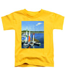 Chatham Harbor Boats Chatham Cape Cod Massachusetts - Toddler T-Shirt