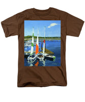 Chatham Harbor Boats Chatham Cape Cod Massachusetts - Men's T-Shirt  (Regular Fit)