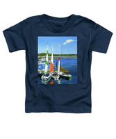 Chatham Harbor Boats Chatham Cape Cod Massachusetts - Toddler T-Shirt