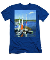 Chatham Harbor Boats Chatham Cape Cod Massachusetts - T-Shirt