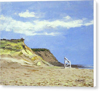 Coast Guard Beach Eastham Cape Cod Massachusetts - Canvas Print