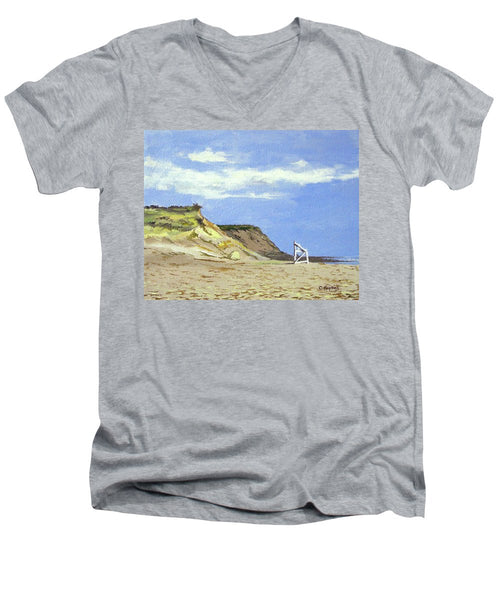 Coast Guard Beach Eastham Cape Cod Massachusetts - Men's V-Neck T-Shirt