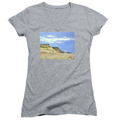 Coast Guard Beach Eastham Cape Cod Massachusetts - Women's V-Neck