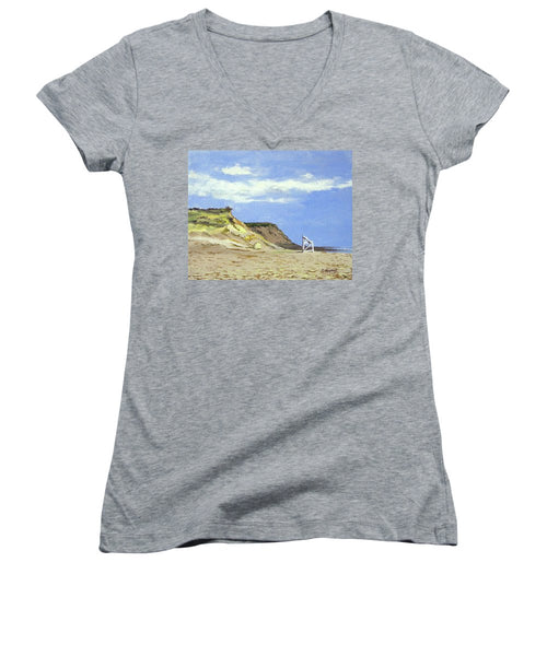 Coast Guard Beach Eastham Cape Cod Massachusetts - Women's V-Neck