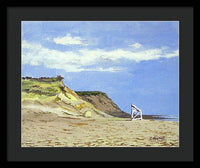 Coast Guard Beach Eastham Cape Cod Massachusetts - Framed Print