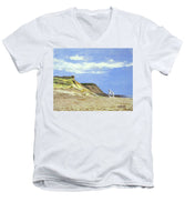 Coast Guard Beach Eastham Cape Cod Massachusetts - Men's V-Neck T-Shirt