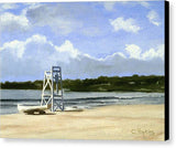 Easton's Beach Newport Rhode Island - Canvas Print