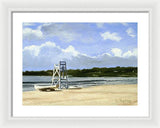 Easton's Beach Newport Rhode Island - Framed Print