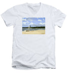 Easton's Beach Newport Rhode Island - Men's V-Neck T-Shirt