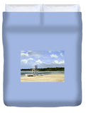 Easton's Beach Newport Rhode Island - Duvet Cover